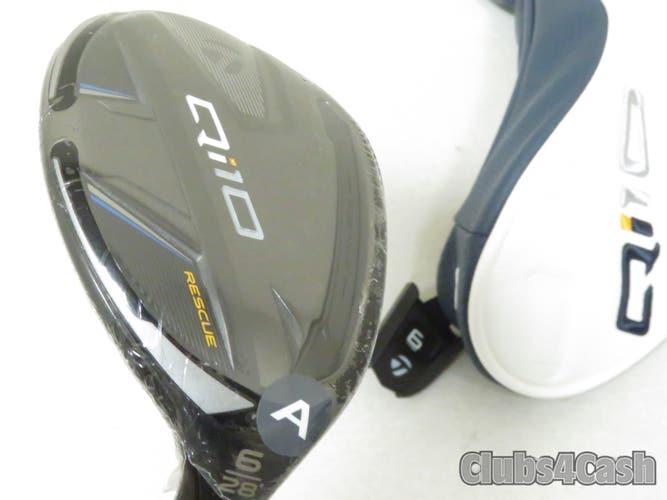 Taylormade Qi10 Rescue 28 6H Fujikura Ventus TR 5 SENIOR Flex +Cover  NEW