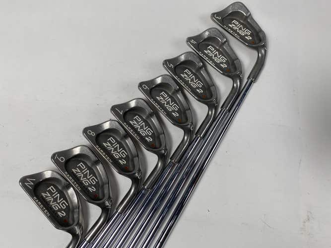 Ping Zing 2 Iron Set 3-PW Brown Dot Karsten JZ Regular Steel Mens RH