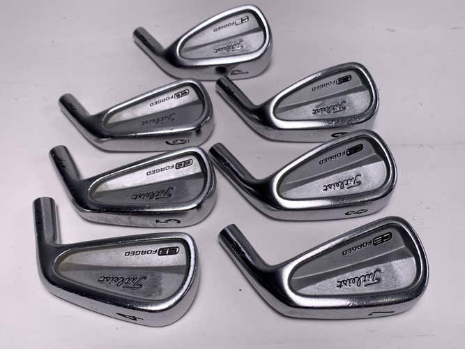 Titleist 712 CB Iron Set 4-PW HEADS ONLY Mens RH