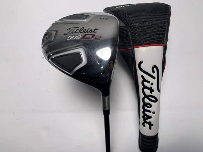 Titleist 909 D2 Driver 9.5* Aldila VooDoo Stiff Graphite Mens RH HC