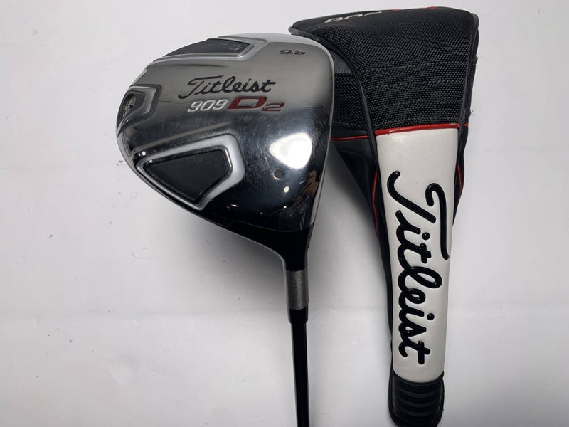 Titleist 909 D2 Driver 9.5* Aldila VooDoo Stiff Graphite Mens RH HC