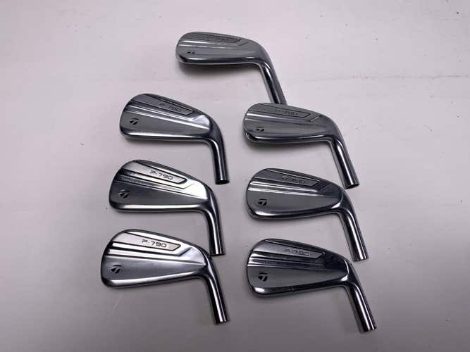 TaylorMade P790 2017 Iron Set 4-PW HEADS ONLY Mens RH
