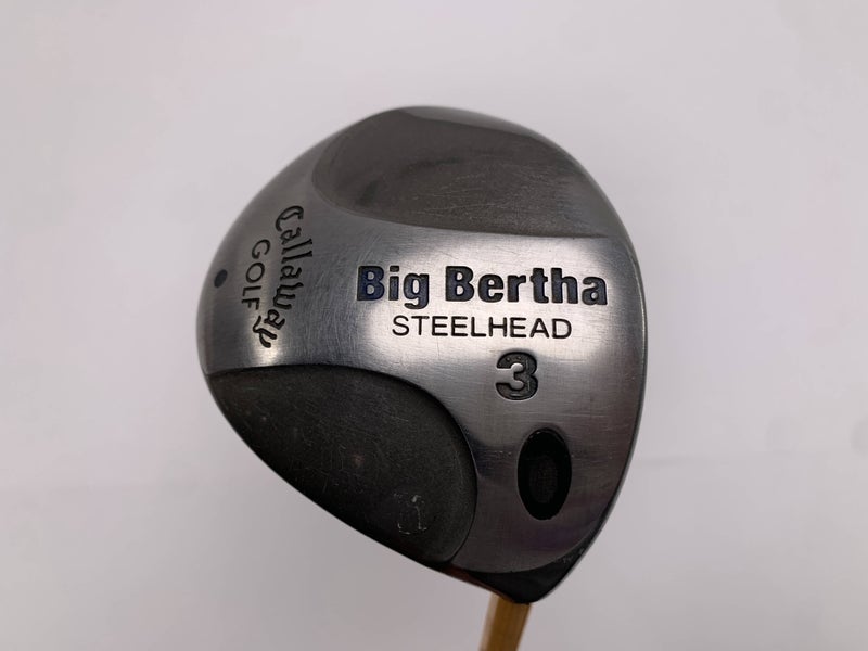 Callaway Big Bertha Steelhead 3 Fairway Wood 15* UST ProForce 75 Gold Stiff RH
