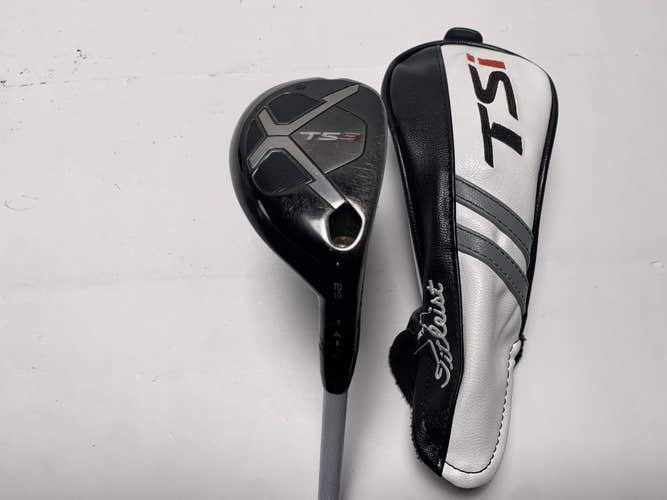 Titleist TS3 5 Hybrid 25* Project X EvenFlow 6.0 90g Stiff RH HC Midsize Grip
