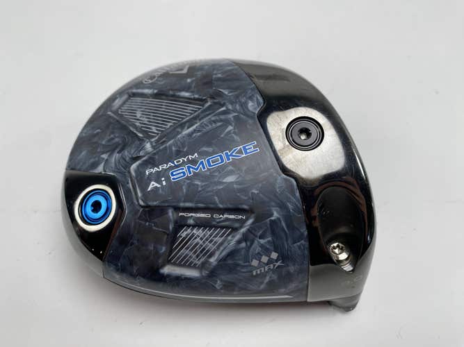 Callaway Paradym Ai Smoke Triple Diamond Max Driver 9* HEAD ONLY Mens RH