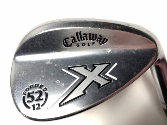 Callaway X Forged Chrome Gap Wedge GW 52* 12 Aldila Nv 85g Regular Mens RH