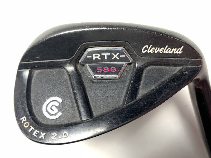 Cleveland 588 RTX 2.0 CB Black Satin Gap Wedge 52* Action UltraLite Graphite RH