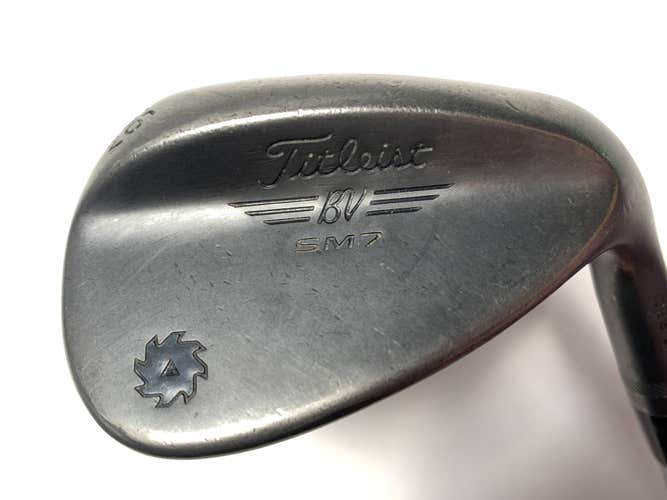 Titleist Vokey SM7 Jet Black Sand Wedge SW 56* 8 Bounce M-Grind Wedge Mens RH