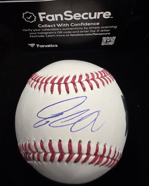 Chicago Cubs Pete Crow-Armstrong Auto Signed MLB Baseball Fanatics COA