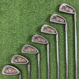 Ping i10 Iron Set 4-PW Red Dot AWT Stiff Flex Steel Right Handed