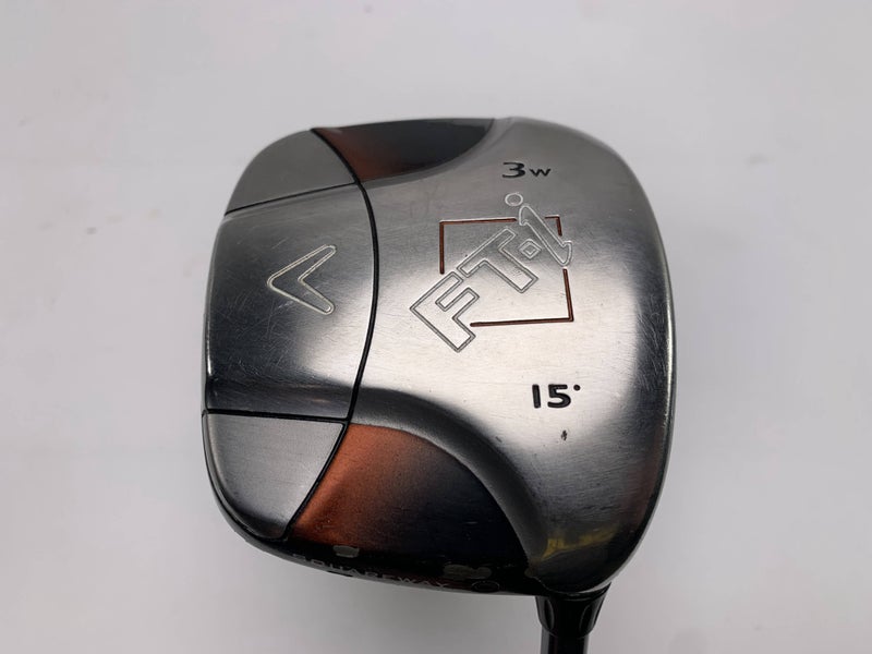 Callaway FT-i Squareway 3 Fairway Wood 15* Fujikura Fit On M Regular Mens RH