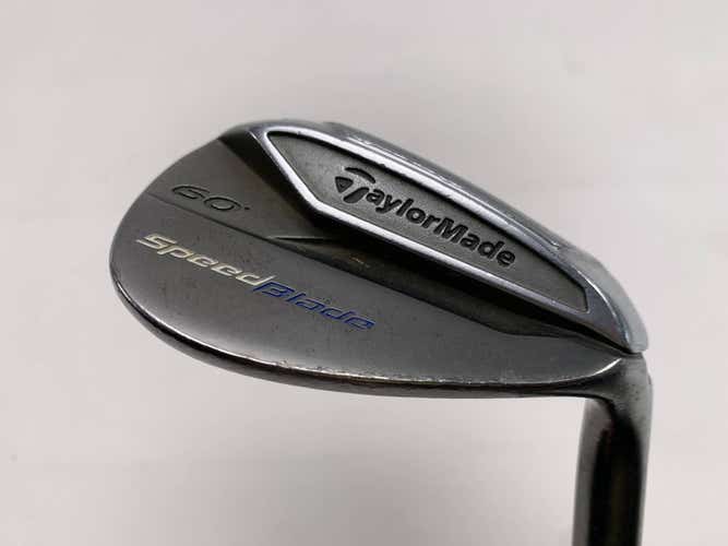 TaylorMade Speedblade Lob Wedge LW 60* SpeedBlade Wedge Steel Mens RH