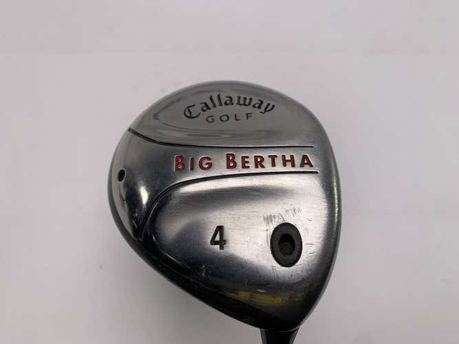 Callaway Big Bertha 2004 4 Fairway Wood 17* Aldila NVS 65g Stiff Mens RH