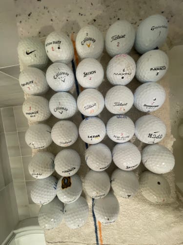 Assorted Golf Balls (84)