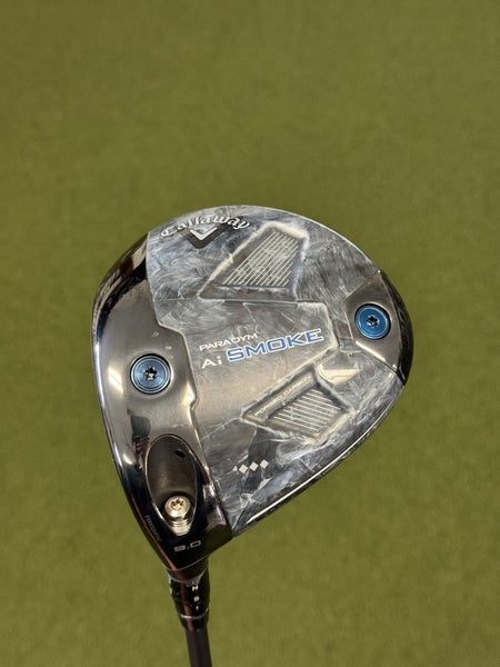 Callaway Paradym Ai Smoke Triple Diamond 9 Driver Stiff Hzrdus 6.0 LEFT HANDED