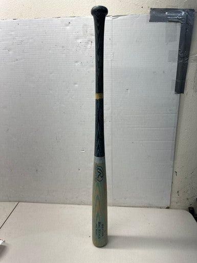 Used Rawlings B5110A BIG STICK PRO MODEL BB/SB Wood Bat Black And Carolina Blue 34" 11835-S000196566