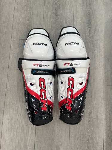 CCM FT6 Pro Shin Pads - 14”