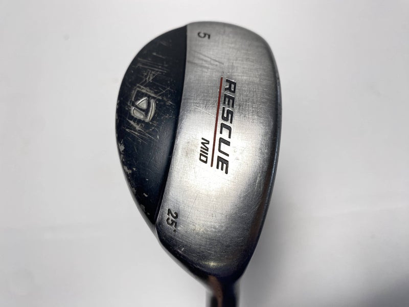 TaylorMade Rescue Mid 5 Hybrid 25* Regular Steel Mens RH