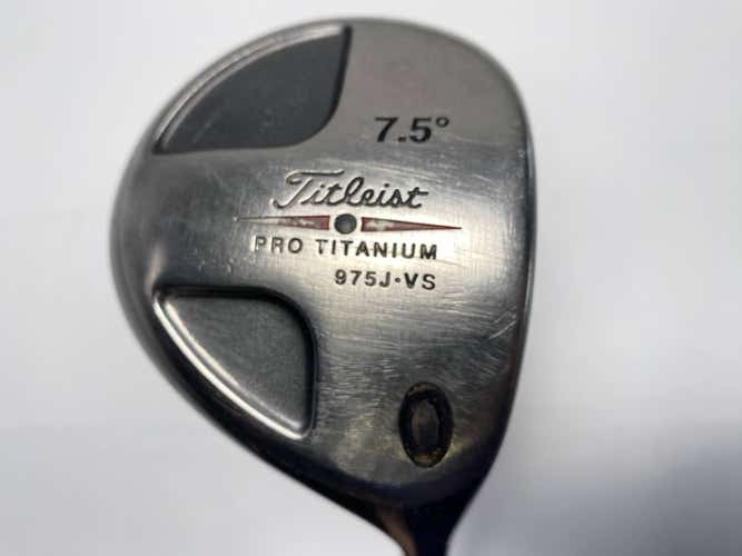 Titleist 975 JVS Driver 7.5* Mitsubishi Rayon Bassara F 43x5ct 43g Regular RH