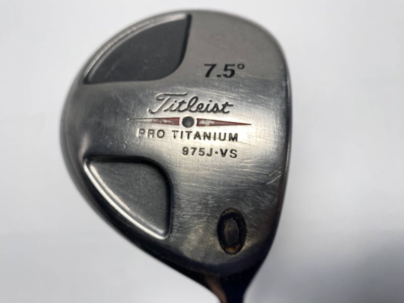 Titleist 975 JVS Driver 7.5* Mitsubishi Rayon Bassara F 43x5ct 43g Regular RH