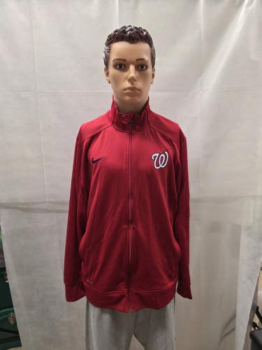 Washington Nationals Nike BSBL Full Zip Jacket XL MLB