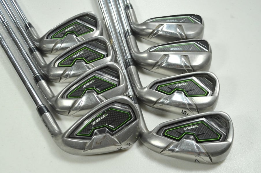 TaylorMade RocketBallz 4-PW,AW Iron Set Stiff Flex Right Steel # 199573