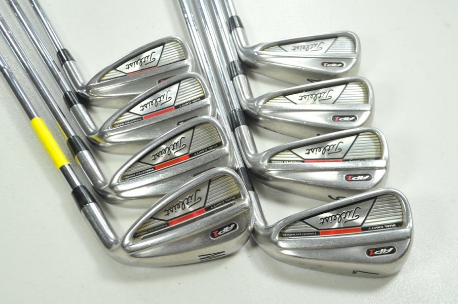 Titleist AP1 2008 4-PW,W Iron Set Stiff Flex Right DG High Launch Steel # 193026