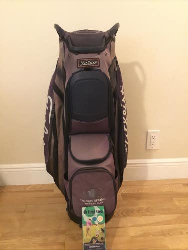 Titleist Cart 15 Cart Golf Bag with 15-way Dividers (No Rain Cover)