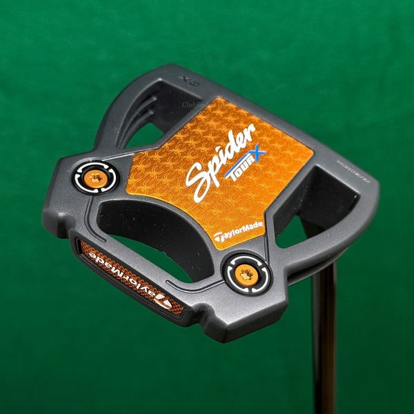 TaylorMade Spider Tour X Black #3 35" X3 Short-Slant Putter w/Super Stroke & HC