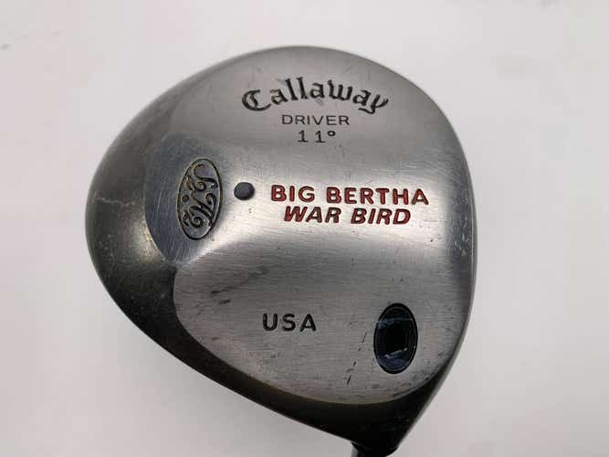 Callaway Big Bertha Warbird Driver 11* RCH 90 Firm Graphite Mens RH