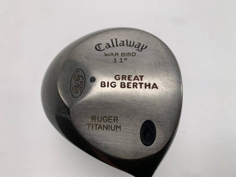 Callaway Big Bertha Warbird Driver 11* BB UL Firm Graphite Mens RH