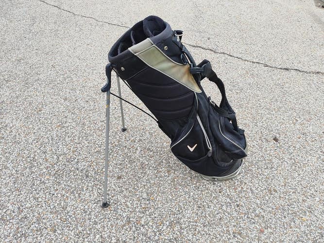 Callaway Warbird Dual Golf Stand Stand Bag Black/Grey