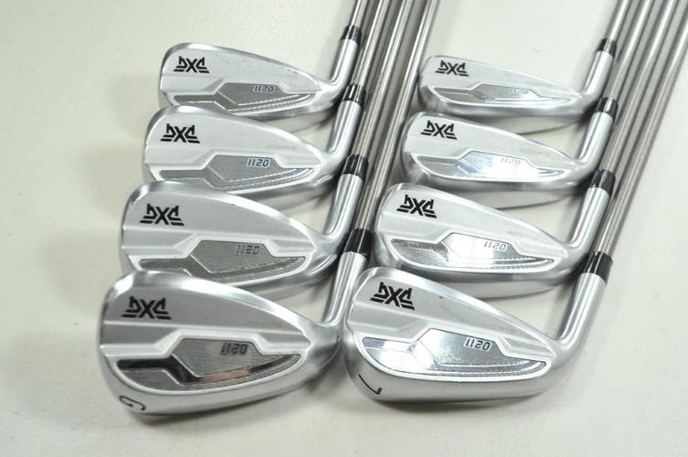 LEFT HANDED PXG 0211 DualCOR 4-W,GW Iron Set SteelFiber 70 Regular Flex #199643