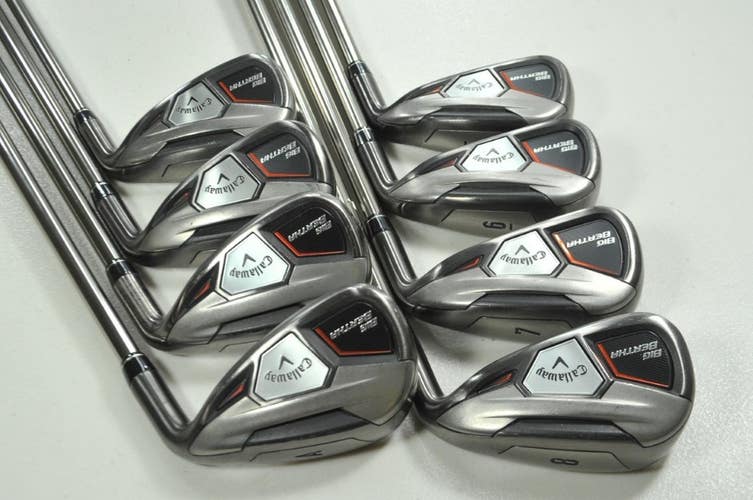 Callaway Big Bertha 2015 5-PW,AW,SW Iron Set Regular Flex Right Graphite #199604