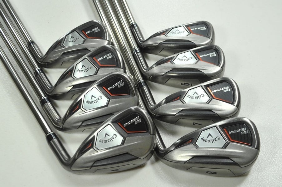 Callaway Big Bertha 2015 5-PW,AW,SW Iron Set Regular Flex Right Graphite #199604