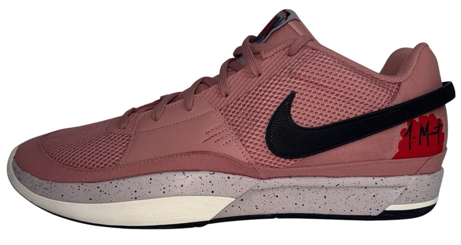 Nike Ja Morant 1 Mens Size 16 Red Stardust Black Pink Basketball Sneakers Shoe