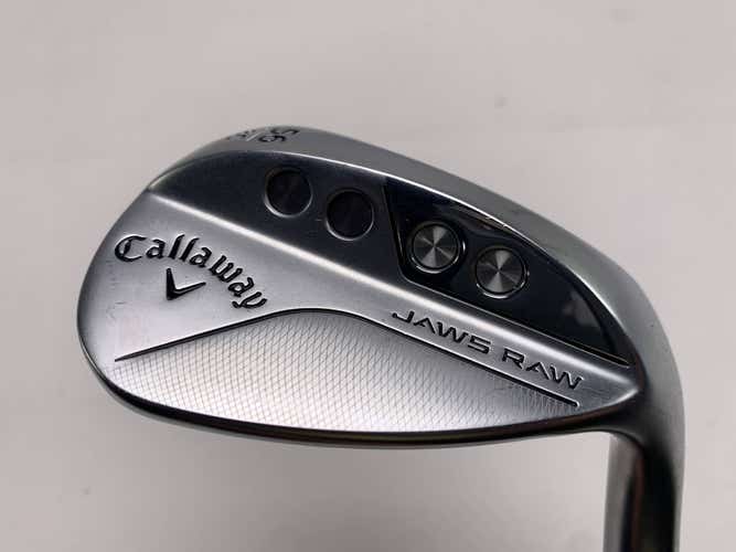 Callaway Jaws Raw Chrome Sand Wedge SW 56* 8 C-Grind True Temper DG Mens RH