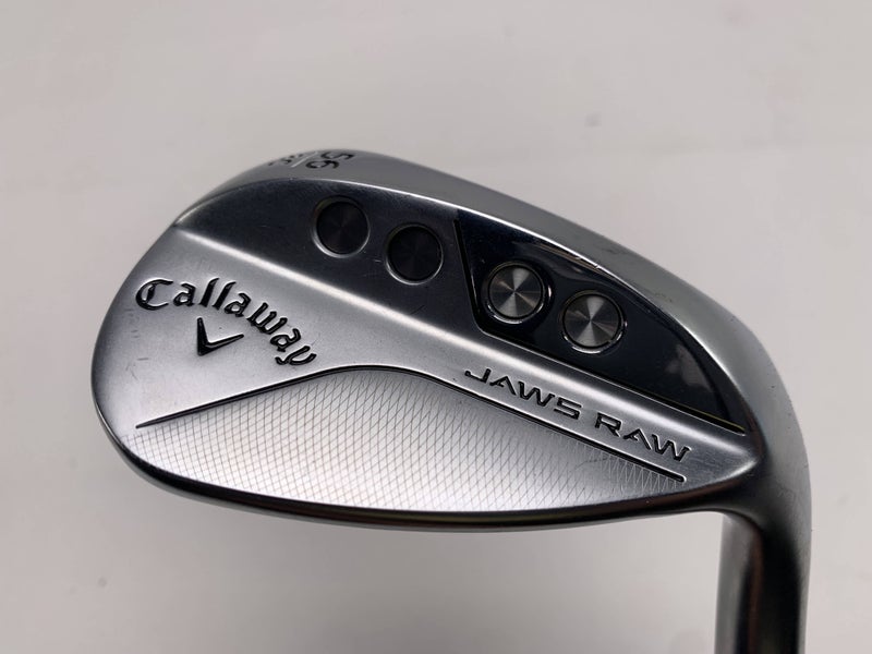Callaway Jaws Raw Chrome Sand Wedge SW 56* 8 C-Grind True Temper DG Mens RH