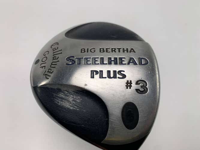 Callaway Steelhead Plus 3 Fairway Wood 15* Steelhead Plus Firm Graphite Mens RH