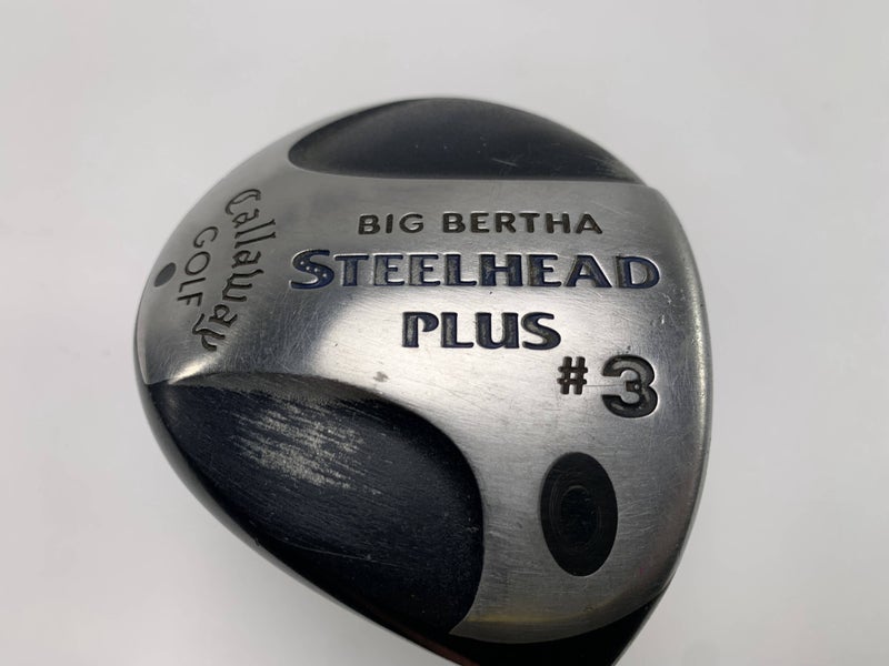 Callaway Steelhead Plus 3 Fairway Wood 15* Steelhead Plus Firm Graphite Mens RH