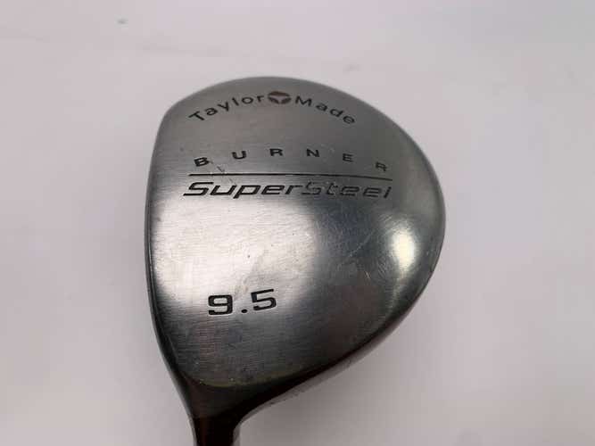 TaylorMade Supersteel Driver 9.5* Bubble R-80 Regular Graphite Mens LH