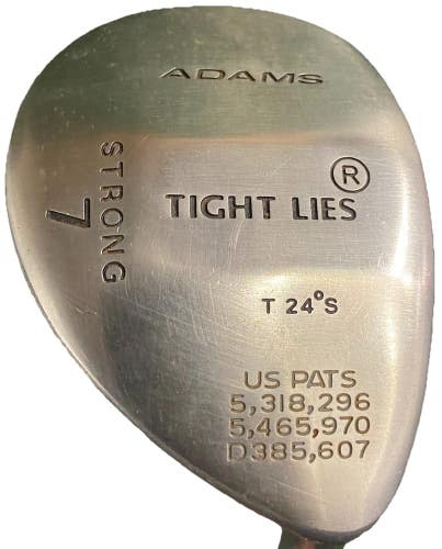 Adams Tight Lies Strong 7 Wood 24* RH SuperShaft Regular Graphite 42" New Grip