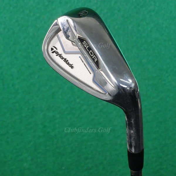 TaylorMade SLDR Single 9 Iron True Temper Elevate Tour VSS Pro Steel Stiff