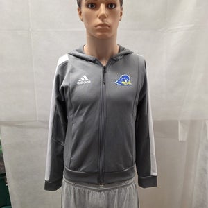 Delaware Blue Hens Adidas Full Zip Hooded Jacket S NCAA