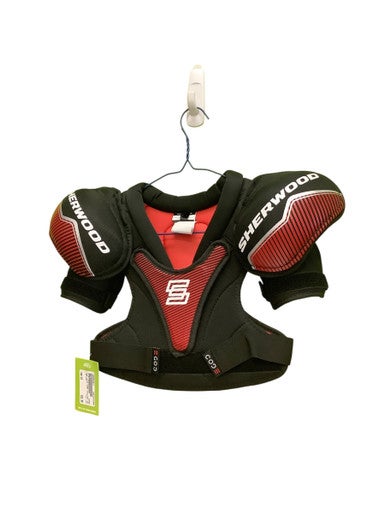 Used Sher-wood CODE Youth Shoulder Pads LG 11686-S000044617