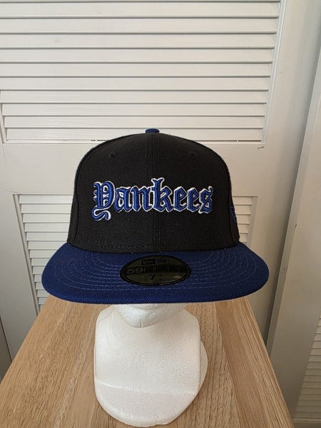 NWS New York Yankees Script New Era 59fifty Missized