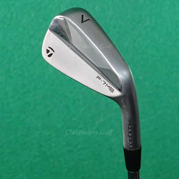 TaylorMade P-7MB Forged 2023 Single 7 Iron Tour Issue DG X100 Steel Extra Stiff