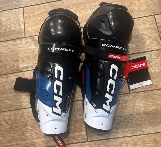 CCM ice hockey shin guards