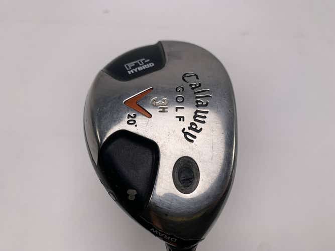 Callaway Fusion FT Hybrid 3 Hybrid 20* Aldila NVS Hybrid 85g Stiff Mens RH