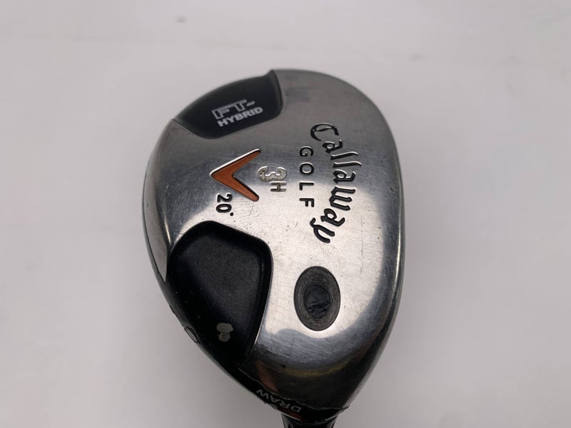 Callaway Fusion FT Hybrid 3 Hybrid 20* Aldila NVS Hybrid 85g Stiff Mens RH